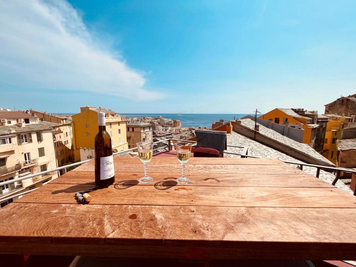 Pepites Bastiaises Vatta Appartement Roof Top Jacuzzi Vue Vieux Port Bastia  Kültér fotó
