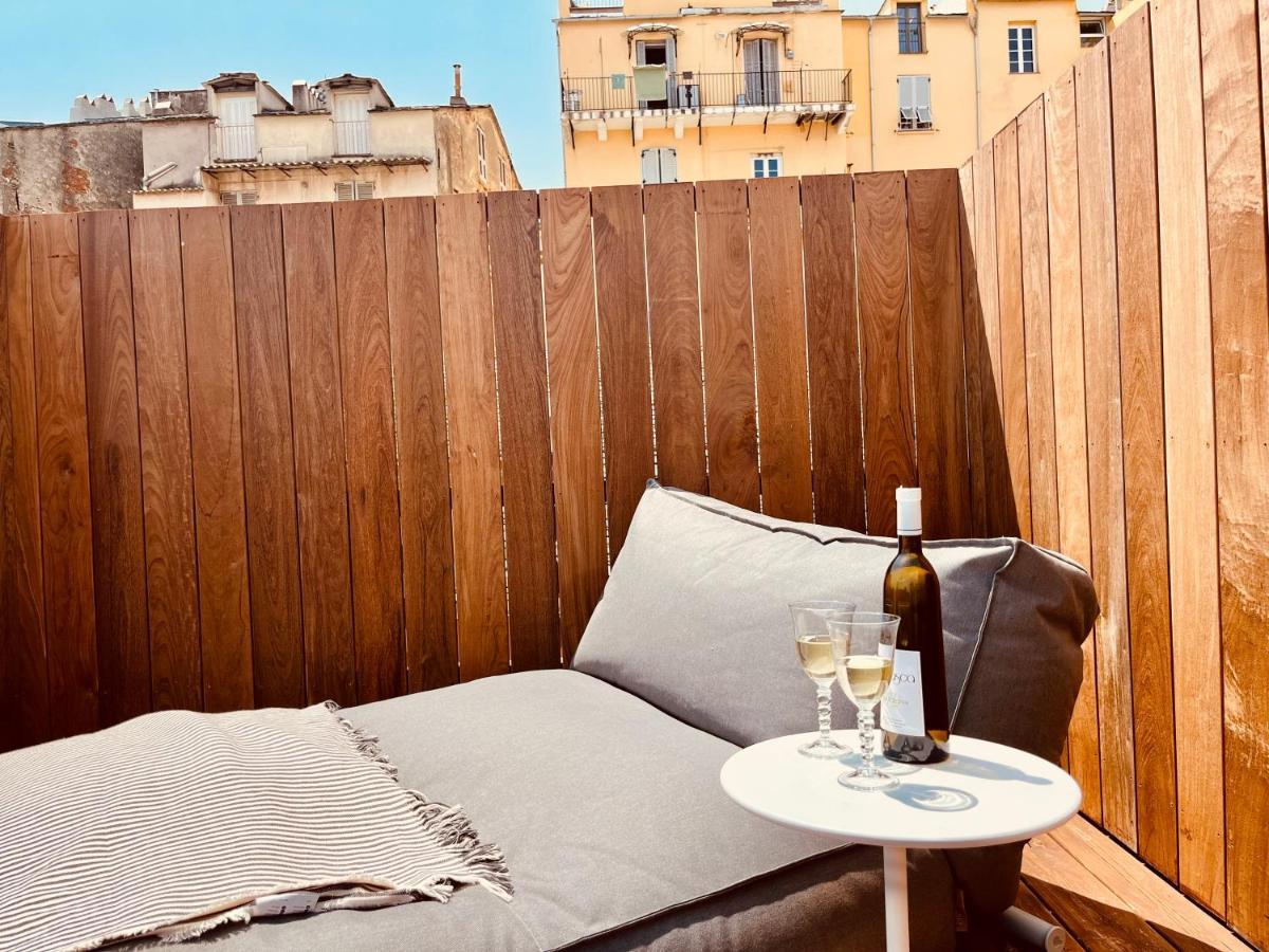 Pepites Bastiaises Vatta Appartement Roof Top Jacuzzi Vue Vieux Port Bastia  Kültér fotó